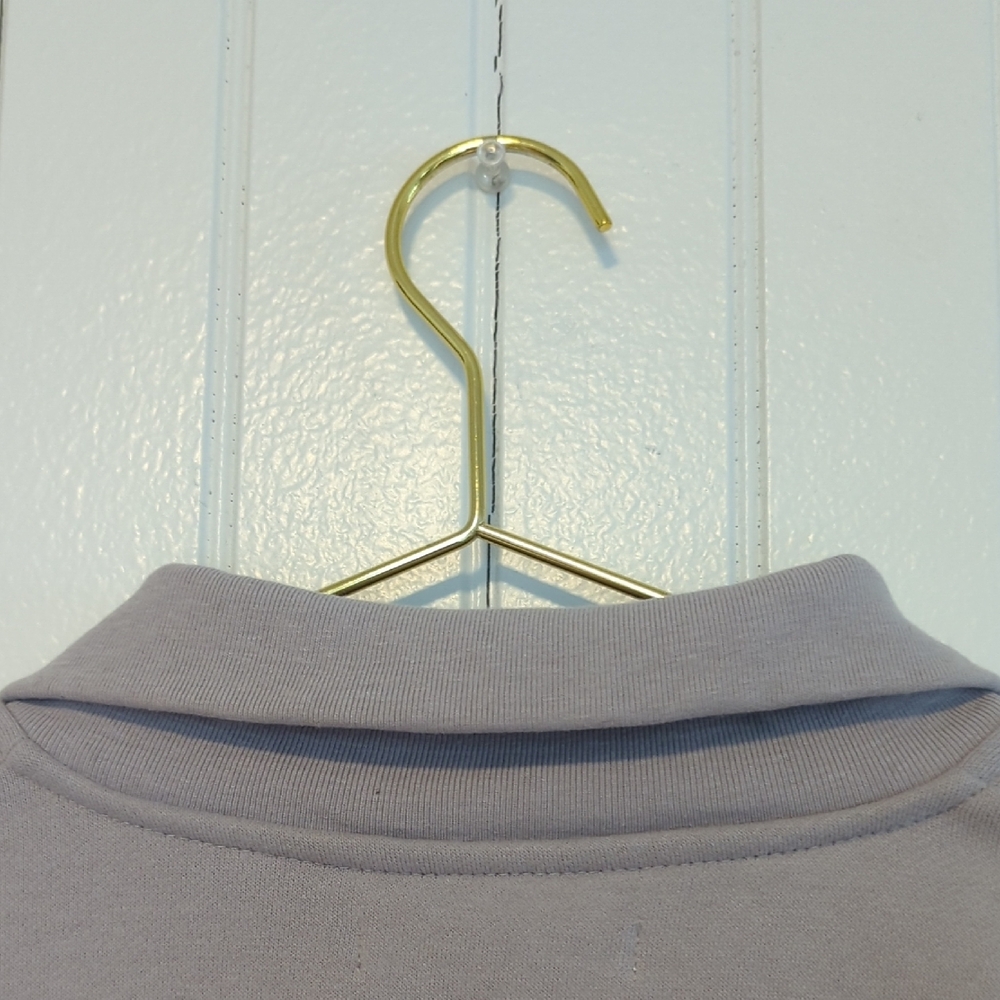 Purple Collared Sweatshirt - Picture 5 of 5